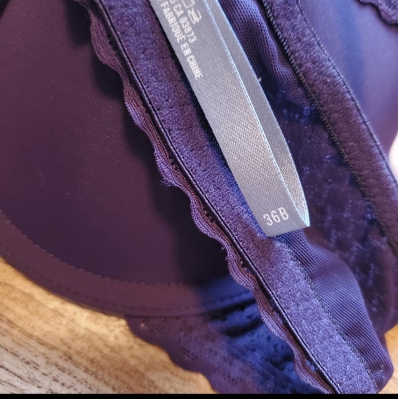 Aerie Charley Deep Purple Push-up Bra - Picture 9 of 9